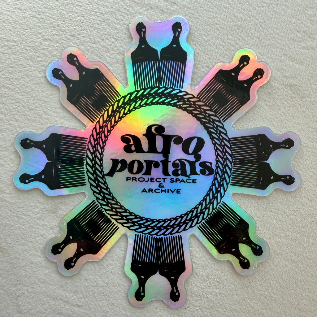 AfroPortals Project Space & Archive Stickers