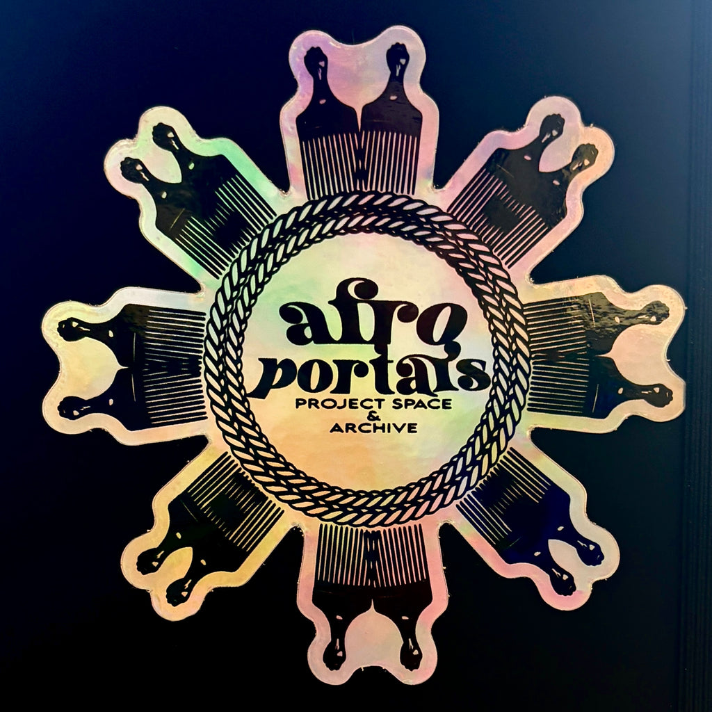 AfroPortals Project Space & Archive Stickers