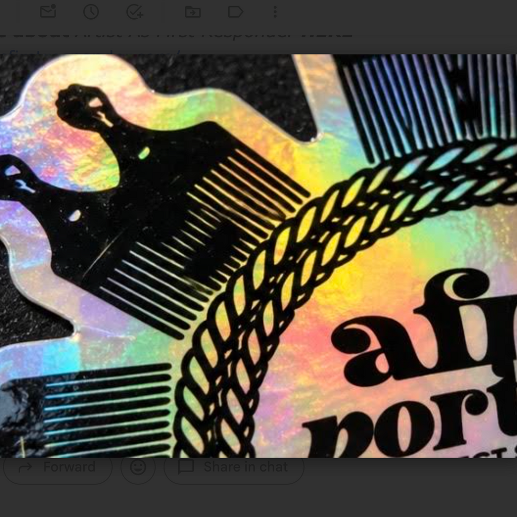 AfroPortals Project Space & Archive Stickers