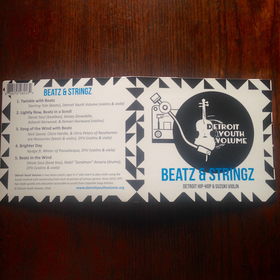 Beatz & Stringz CD, Detroit Hip Hop & Suzuki Violin