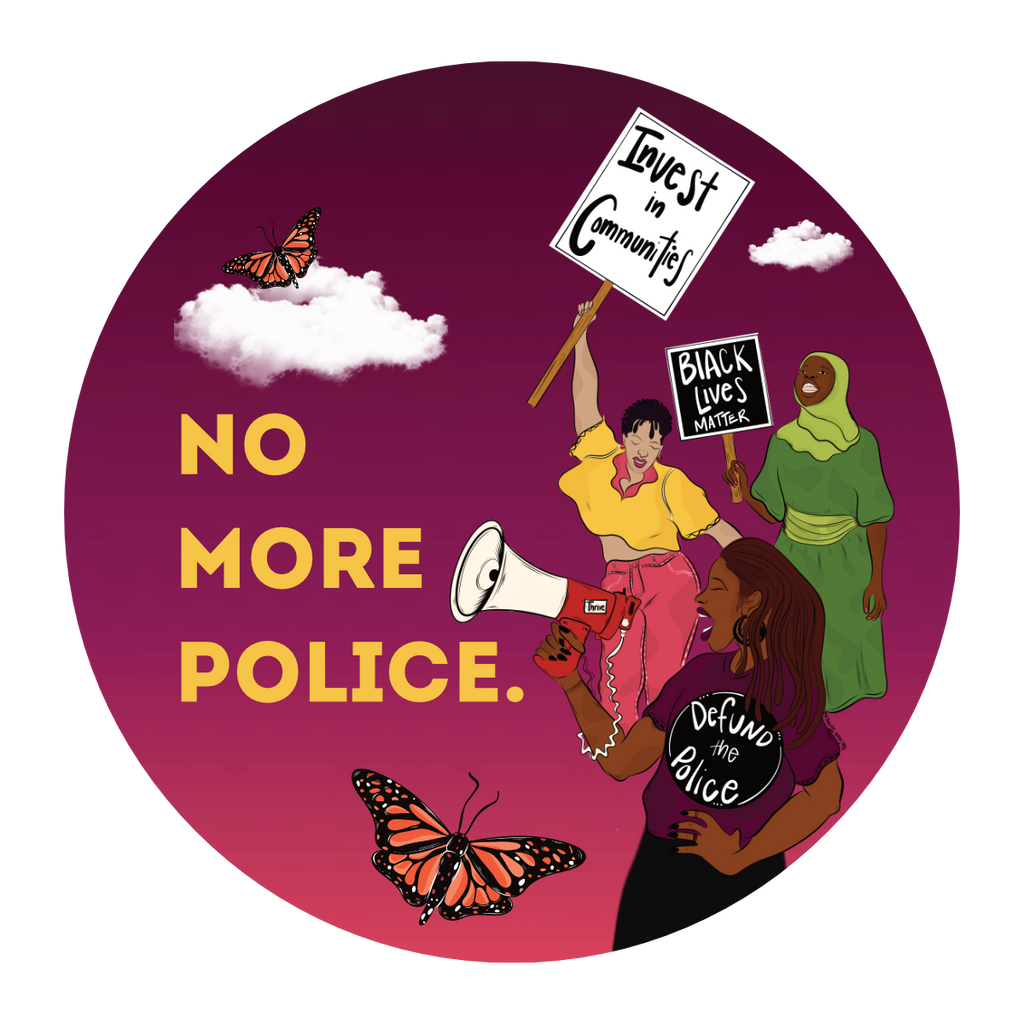 No More Police Sticker Set - Allied Media Projects