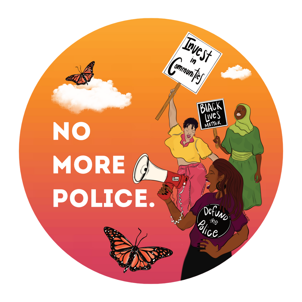 No More Police Sticker Set - Allied Media Projects