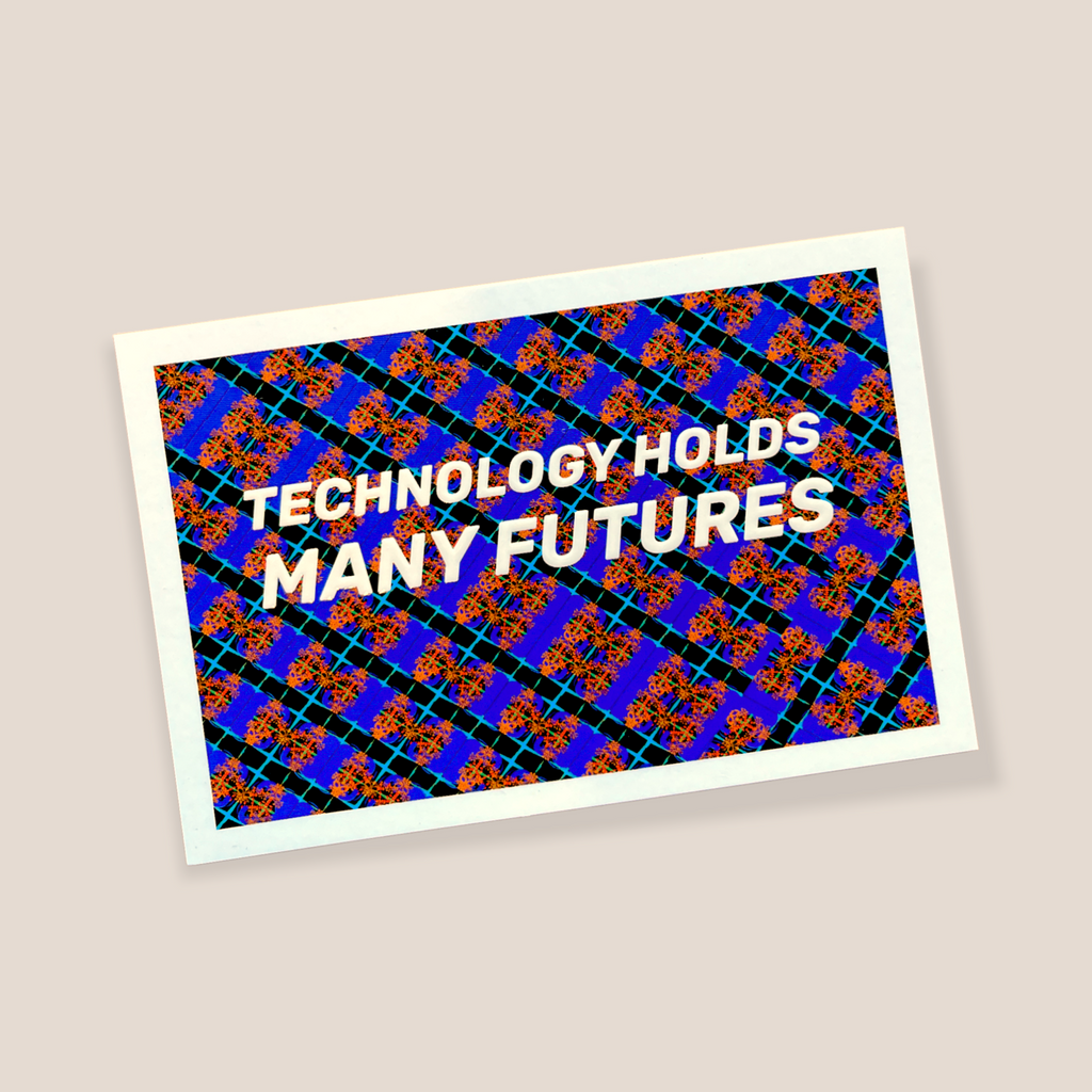 Technology Holds Many Futures art card