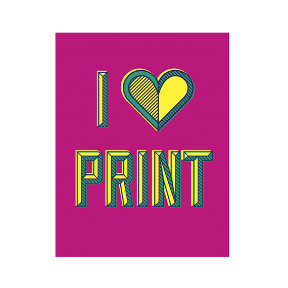 I <3 Print zine