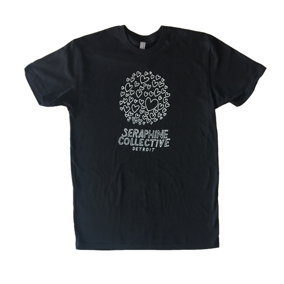 Black Seraphine Collective T-shirt